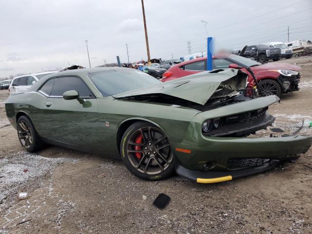2C3CDZFJ6NH164611 - 2022 DODGE CHALLENGER R/T SCAT PACK GREEN photo 4