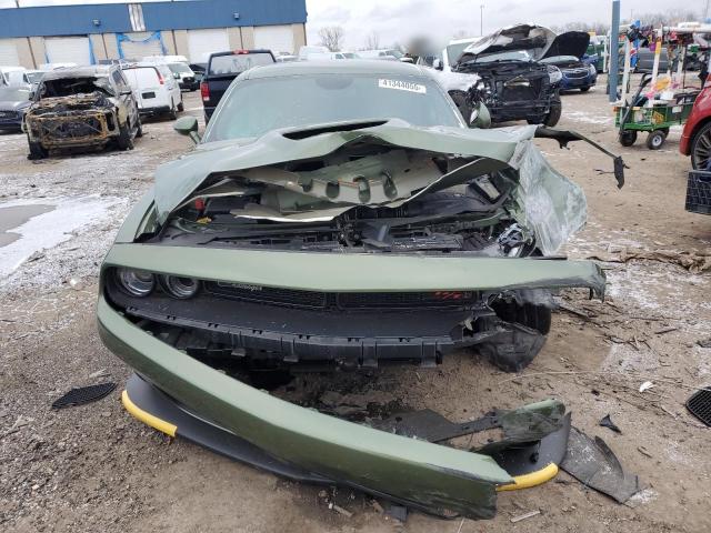 2C3CDZFJ6NH164611 - 2022 DODGE CHALLENGER R/T SCAT PACK GREEN photo 5