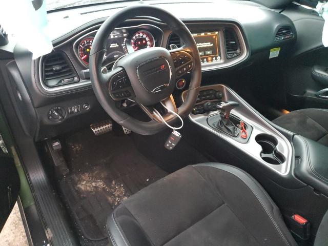 2C3CDZFJ6NH164611 - 2022 DODGE CHALLENGER R/T SCAT PACK GREEN photo 8