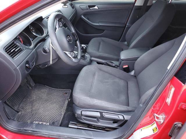 3VW2K7AJ9FM319399 - 2015 VOLKSWAGEN JETTA BASE 红色 照片 7