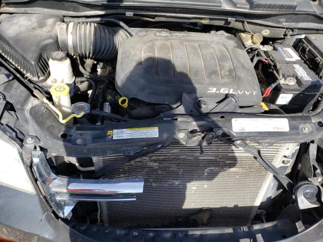 2C4RDGBG4CR174226 - 2012 DODGE GRAND CARA SE GRAY photo 12