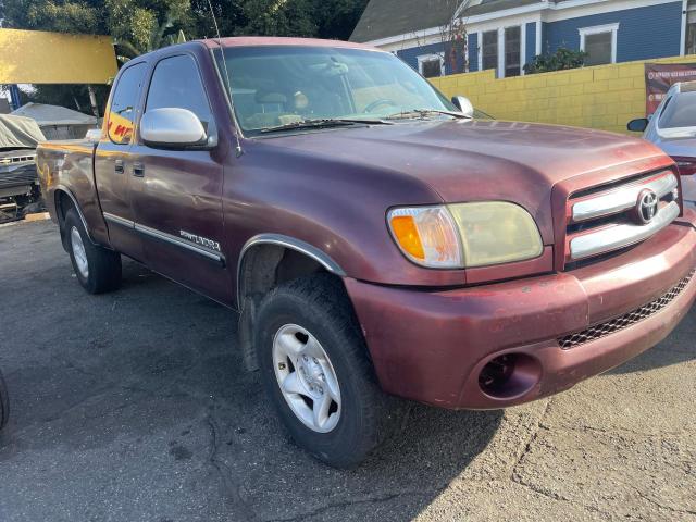 5TBRT34154S452671 - 2004 TOYOTA TUNDRA ACCESS CAB SR5 BURGUNDY photo 2