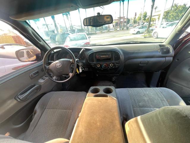 5TBRT34154S452671 - 2004 TOYOTA TUNDRA ACCESS CAB SR5 BURGUNDY photo 9