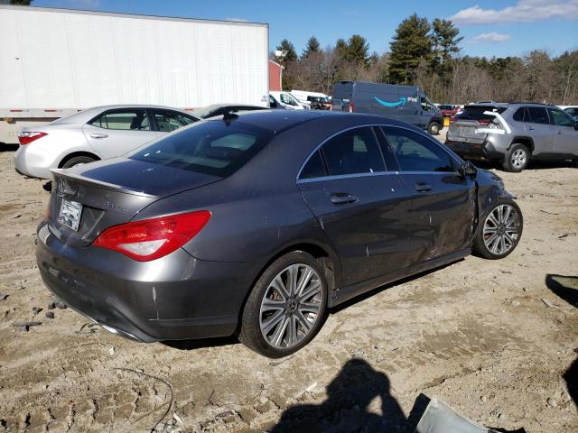 WDDSJ4GB5JN566928 - 2018 MERCEDES-BENZ CLA 250 4MATIC GRAY photo 3