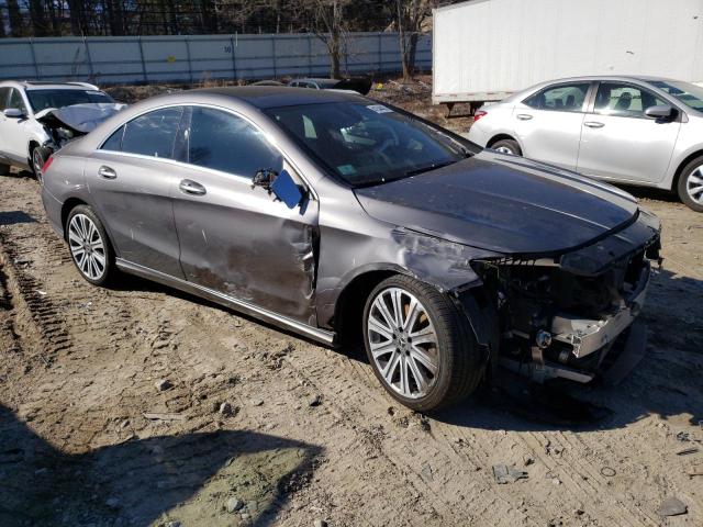 WDDSJ4GB5JN566928 - 2018 MERCEDES-BENZ CLA 250 4MATIC GRAY photo 4