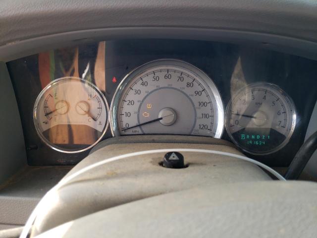 1A8HX58N68F159537 - 2008 CHRYSLER ASPEN LIMITED Noir photo 9