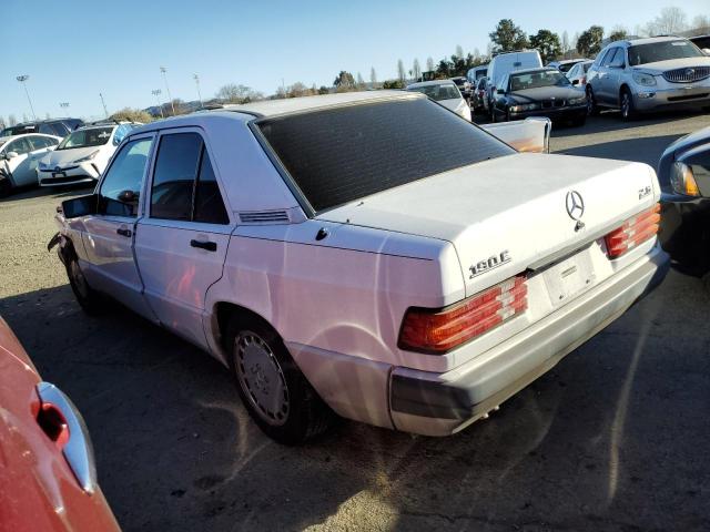 WDBDA29D9PG028721 - 1993 MERCEDES-BENZ 190 E 2.6 WHITE photo 2