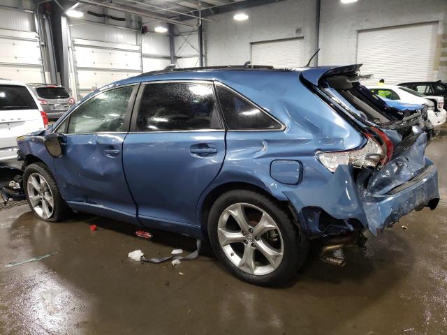 4T3BK3BB0BU061365 - 2011 TOYOTA VENZA BLUE photo 2