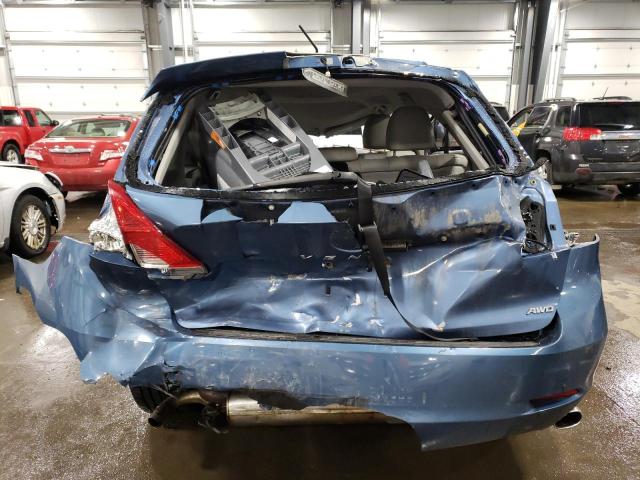 4T3BK3BB0BU061365 - 2011 TOYOTA VENZA BLUE photo 6