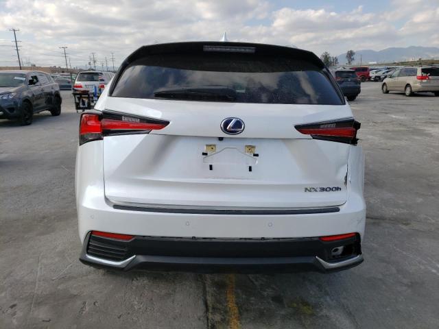 JTJDJRDZ6L5002335 - 2020 LEXUS NX 300H WHITE photo 6