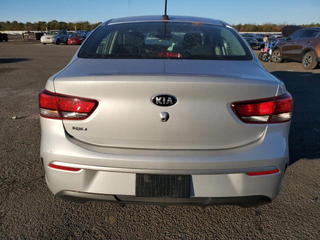 3KPA24AD6ME373127 - 2021 KIA RIO LX SILVER photo 6