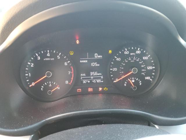 3KPA24AD6ME373127 - 2021 KIA RIO LX SILVER photo 9