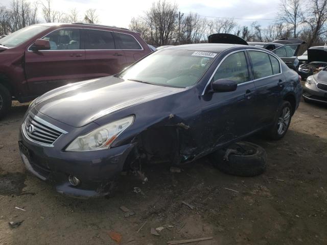 JN1DV6AR4CM860650 - 2012 INFINITI G25 GRAY photo 1