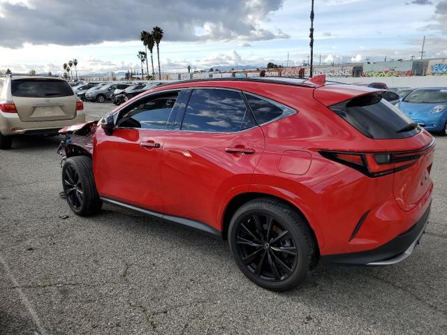 JTJKGCEZ5N2002185 - 2022 LEXUS NX 350 RED photo 2