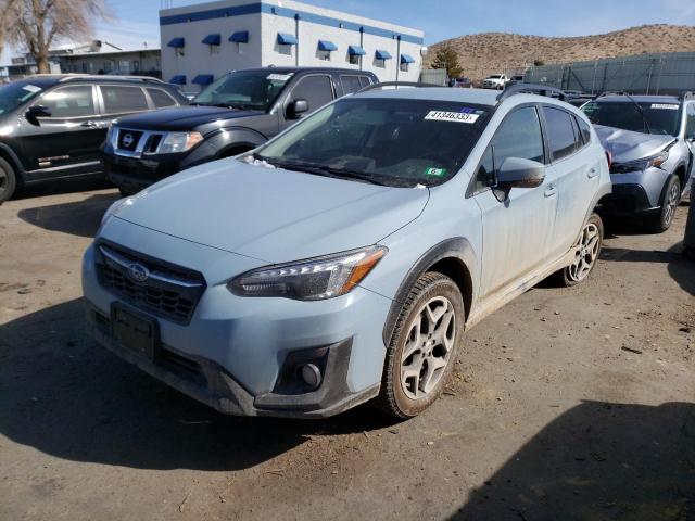 JF2GTAJC6JH253980 - 2018 SUBARU CROSSTREK LIMITED BLUE photo 1