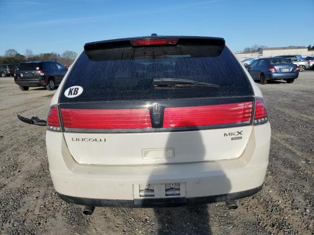 2LMDU88C77BJ30157 - 2007 LINCOLN MKX WHITE photo 6