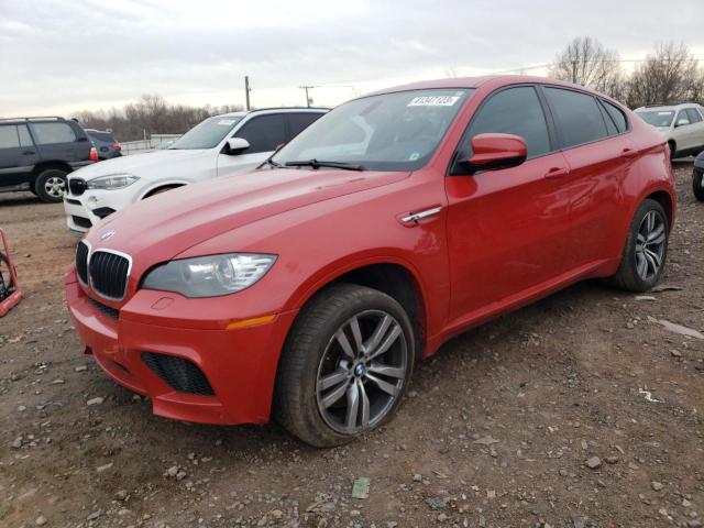 5YMGZ0C56BLK13877 - 2011 BMW X6 M RED photo 1