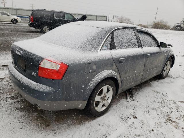 WAULT68E62A063959 - 2002 AUDI A4 3.0 QUATTRO GRAY photo 4