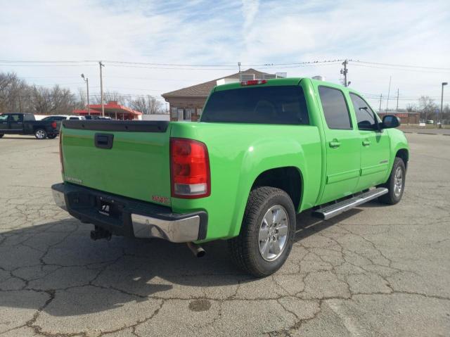 3GTP2WE7XCG227956 - 2012 GMC SIERRA K1500 SLT GREEN photo 4