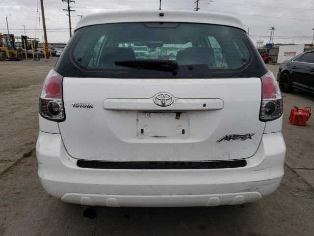 2T1KR32E68C697524 - 2008 TOYOTA COROLLA MA XR WHITE photo 6