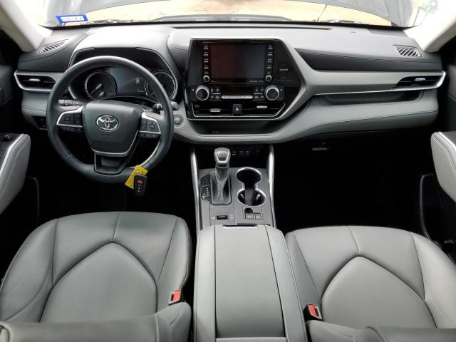 5TDGZRAH3NS091380 - 2022 TOYOTA HIGHLANDER XLE BLACK photo 8