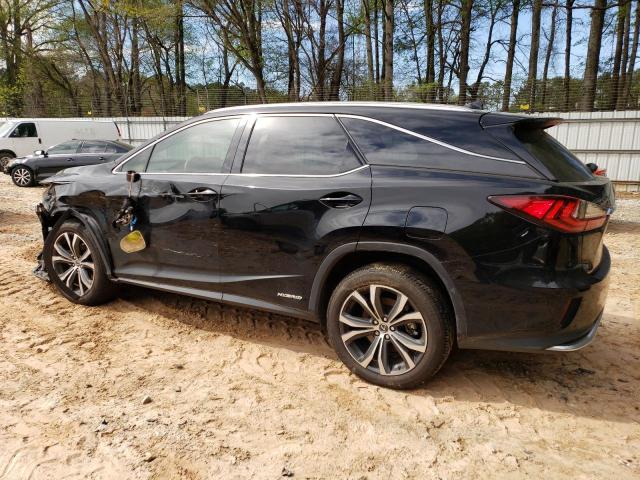 JTJHGKFAXL2010275 - 2020 LEXUS RX 450H L BLACK photo 2