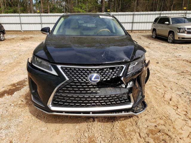 JTJHGKFAXL2010275 - 2020 LEXUS RX 450H L BLACK photo 5