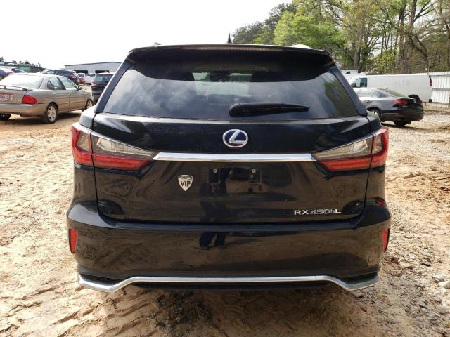 JTJHGKFAXL2010275 - 2020 LEXUS RX 450H L BLACK photo 6