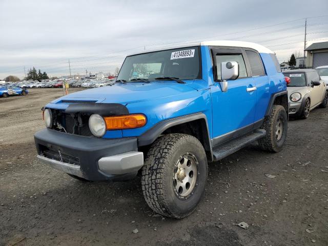 JTEBU11F270008659 - 2007 TOYOTA FJ CRUISER BLUE photo 1