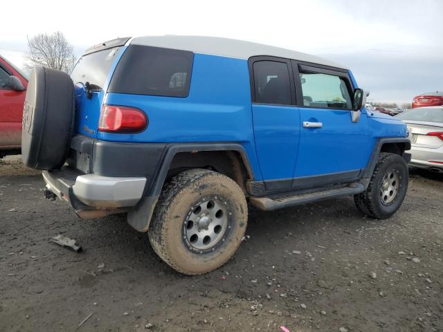 JTEBU11F270008659 - 2007 TOYOTA FJ CRUISER BLUE photo 3