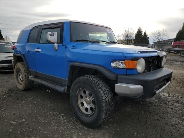 JTEBU11F270008659 - 2007 TOYOTA FJ CRUISER BLUE photo 4