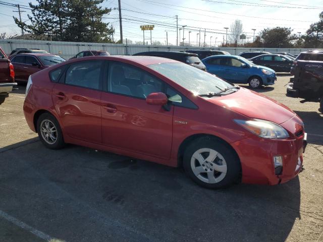 JTDKN3DU8A5117063 - 2010 TOYOTA PRIUS RED photo 4