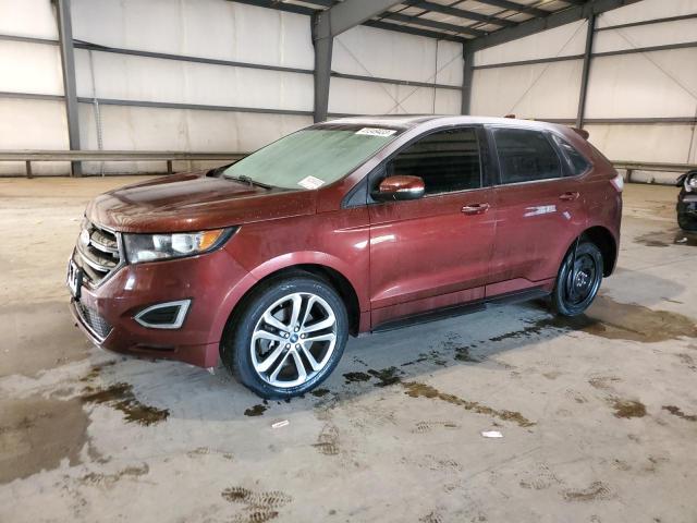 2FMTK3AP4FBC24721 - 2015 FORD EDGE SPORT MAROON photo 1