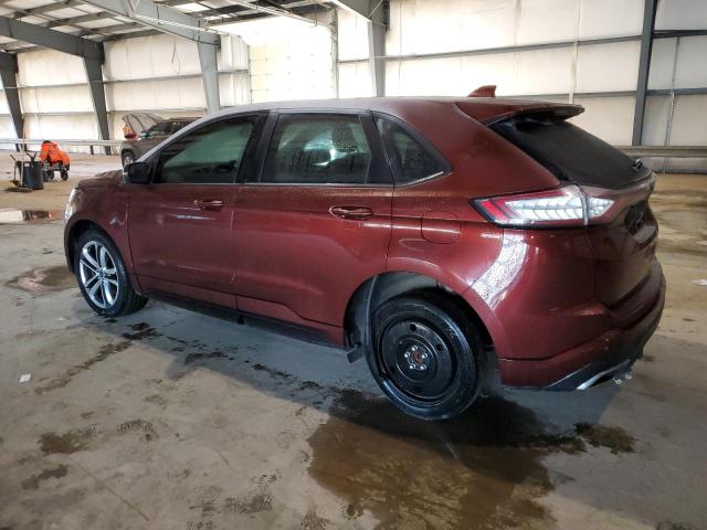 2FMTK3AP4FBC24721 - 2015 FORD EDGE SPORT MAROON photo 2