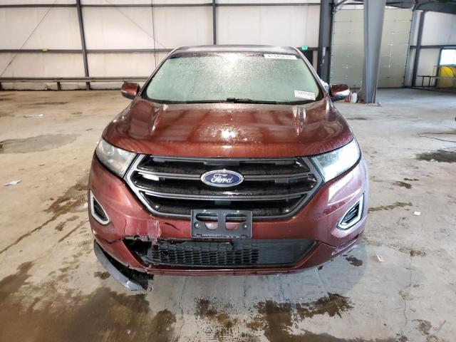 2FMTK3AP4FBC24721 - 2015 FORD EDGE SPORT MAROON photo 5