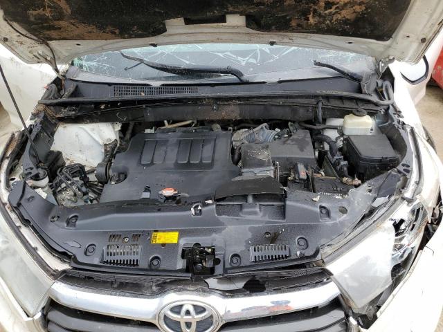 5TDKKRFHXGS159524 - 2016 TOYOTA HIGHLANDER XLE WHITE photo 11