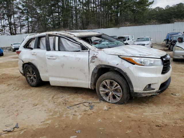 5TDKKRFHXGS159524 - 2016 TOYOTA HIGHLANDER XLE თეთრი ფოტო 4