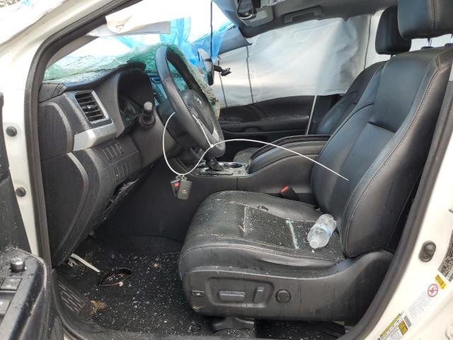 5TDKKRFHXGS159524 - 2016 TOYOTA HIGHLANDER XLE თეთრი ფოტო 7