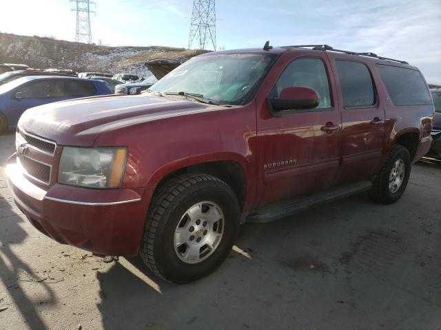 1GNUKJE31AR119507 - 2010 CHEVROLET SUBURBAN K1500 LT RED photo 1