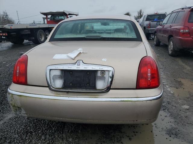 1LNFM81WXWY667812 - 1998 LINCOLN TOWN CAR EXECUTIVE BEIGE photo 6