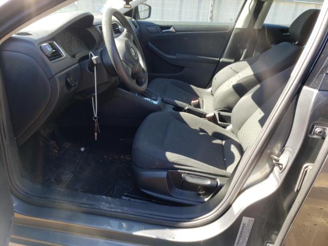 3VW2K7AJ3BM340596 - 2011 VOLKSWAGEN JETTA BASE Մոխրագույն լուսանկար 7