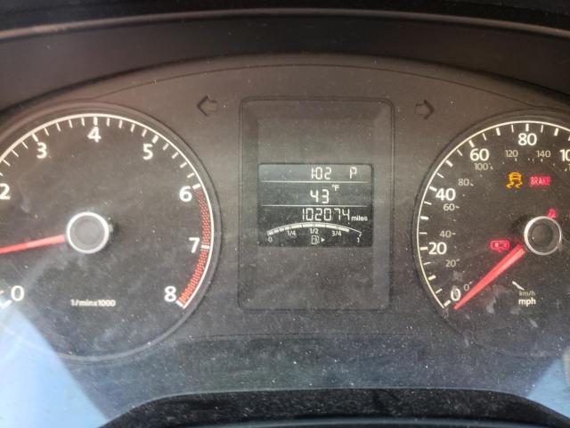 3VW2K7AJ3BM340596 - 2011 VOLKSWAGEN JETTA BASE Մոխրագույն լուսանկար 9