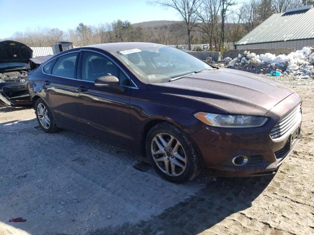 3FA6P0HR5DR229987 - 2013 FORD FUSION SE PURPLE photo 4