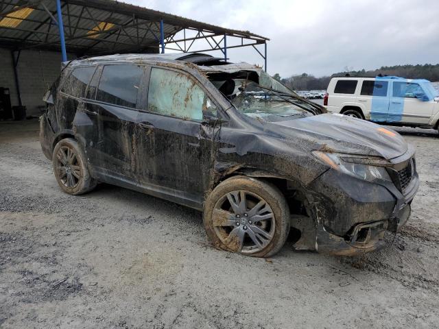 5FNYF7H55KB012112 - 2019 HONDA PASSPORT EXL BLACK photo 4