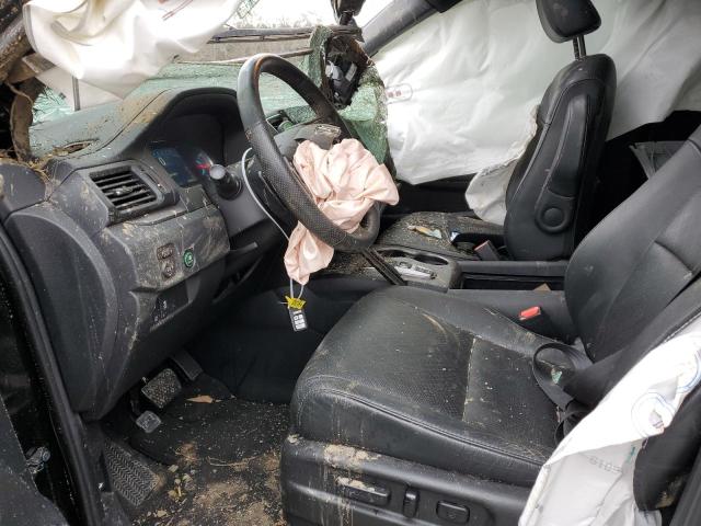 5FNYF7H55KB012112 - 2019 HONDA PASSPORT EXL BLACK photo 7