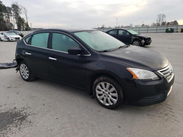 1N4AB7AP5DN907442 - 2013 NISSAN SENTRA S BLACK photo 4