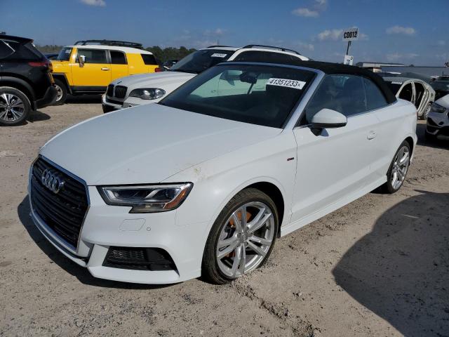 WAUY8LFF5J1021010 - 2018 AUDI A3 PREMIUM PLUS WHITE photo 1