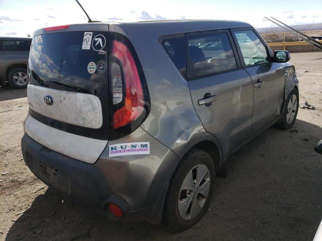 KNDJN2A23E7065070 - 2014 KIA SOUL BROWN photo 3