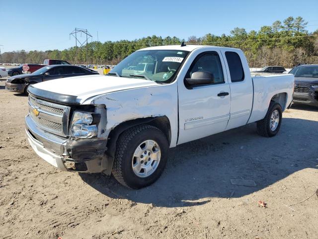 1GCRCSE05DZ348932 - 2013 CHEVROLET SILVERADO C1500 LT WHITE photo 1