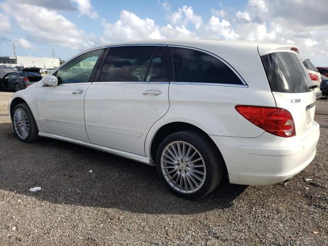 4JGCB65E27A047495 - 2007 MERCEDES-BENZ R-CLASS 350 WHITE photo 2